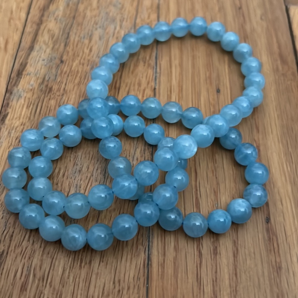 Aquamarine bracelet/necklace